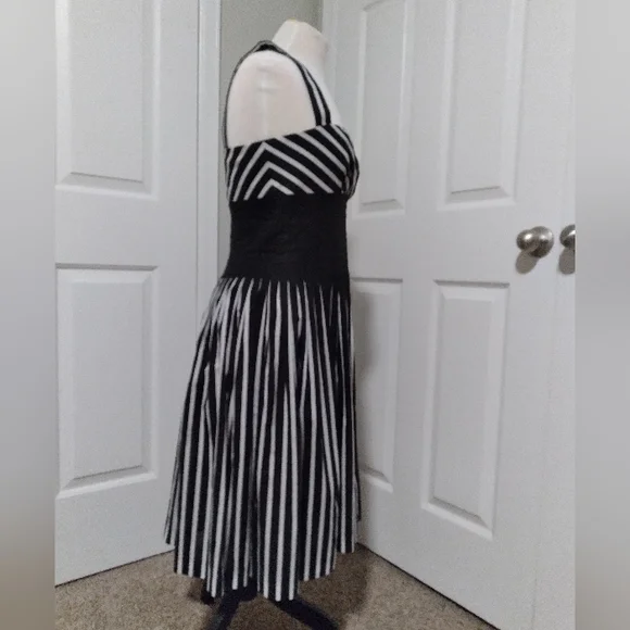 Suzi Chin For Maggie Boutique Summer Dress Sz 8 - Picture 2 of 5